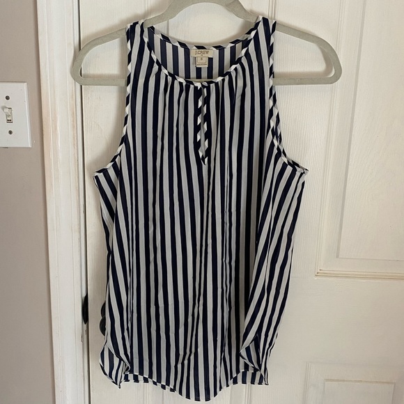 EUC J Crew Silk Trapeze Tank Top - Picture 5 of 6